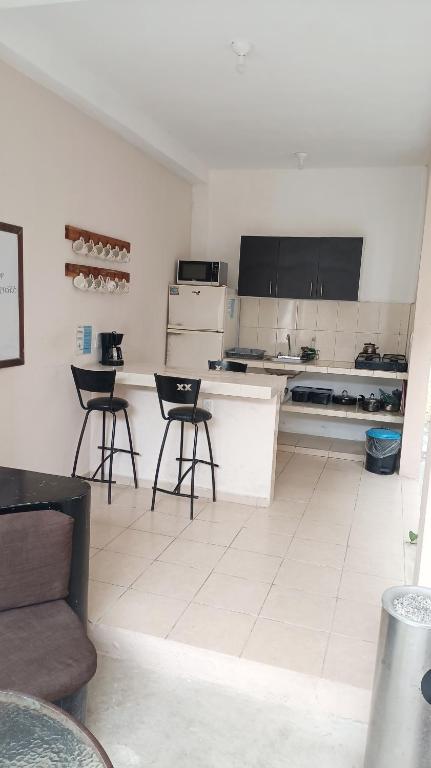 Kuchyň nebo kuchyňský kout v ubytování Casa de Ana - Habitación privada
