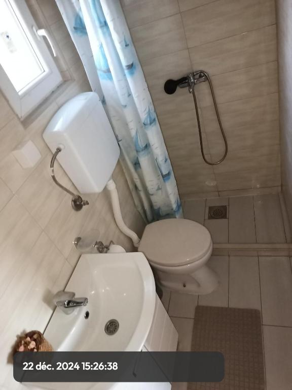 Koupelna v ubytování Stasha