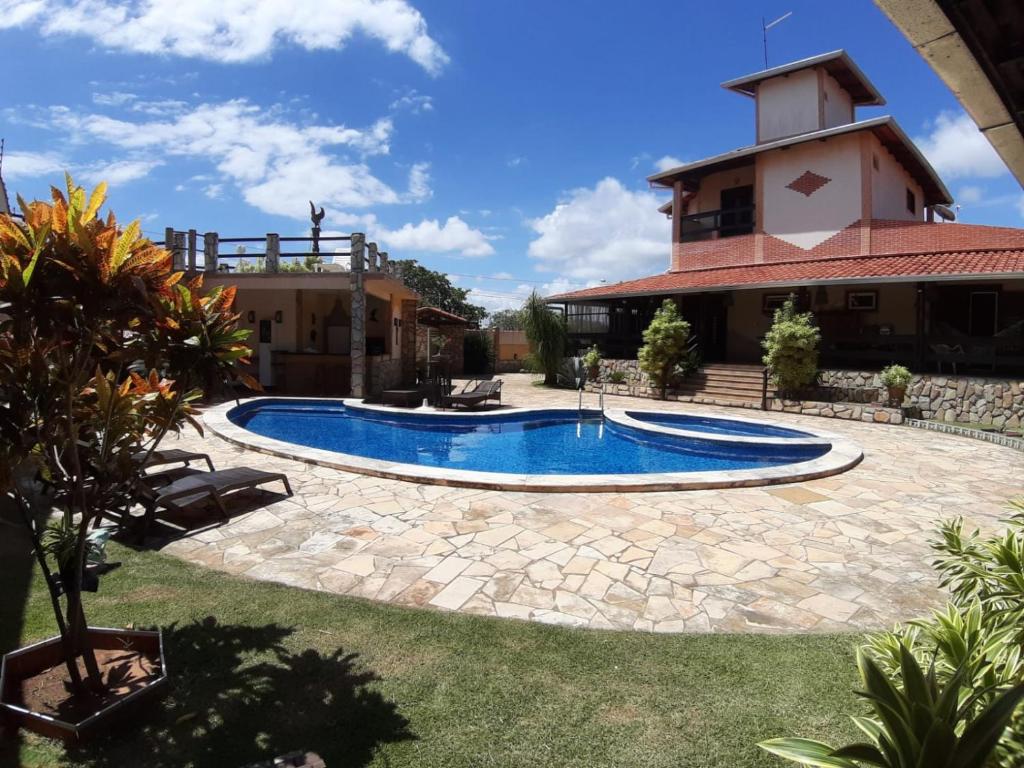 Swimmingpoolen hos eller tæt på Casa Brysa de cotovelo