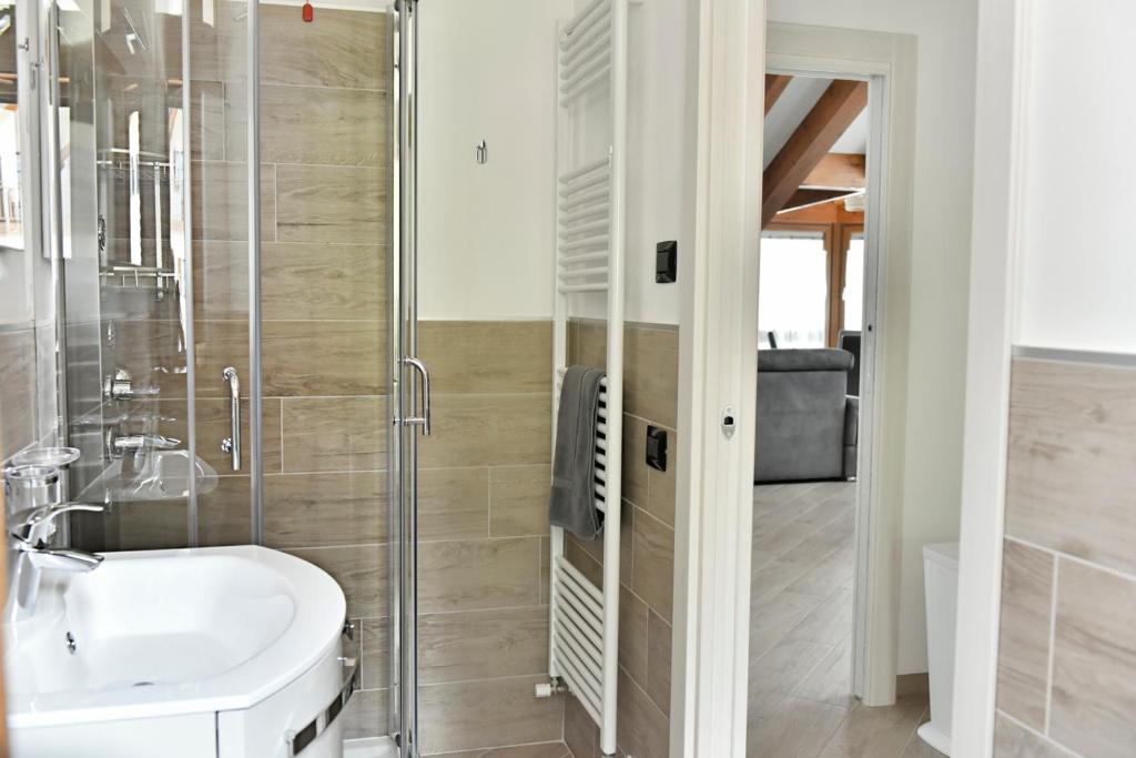 Łazienka w obiekcie La Pieve Apartments