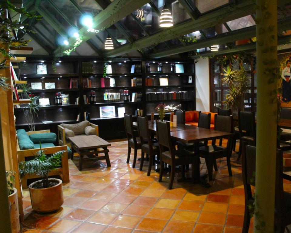 Posezení v ubytování Axkan Arte Hotel
