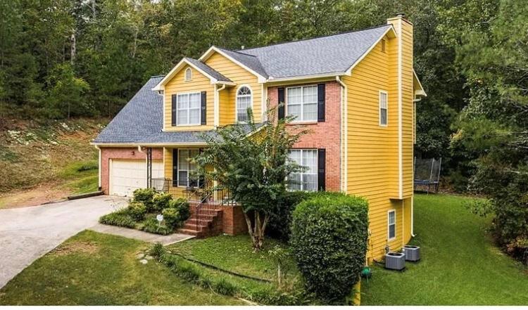 Сад в 4br Amber Creek House - mins from dwtwn Atl