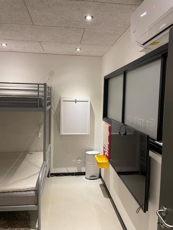 Postel nebo postele na pokoji v ubytování Apartment in Ikast