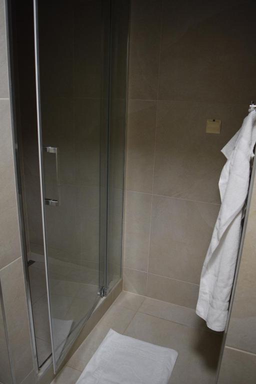 A bathroom at Penzión na Hranici Čirč