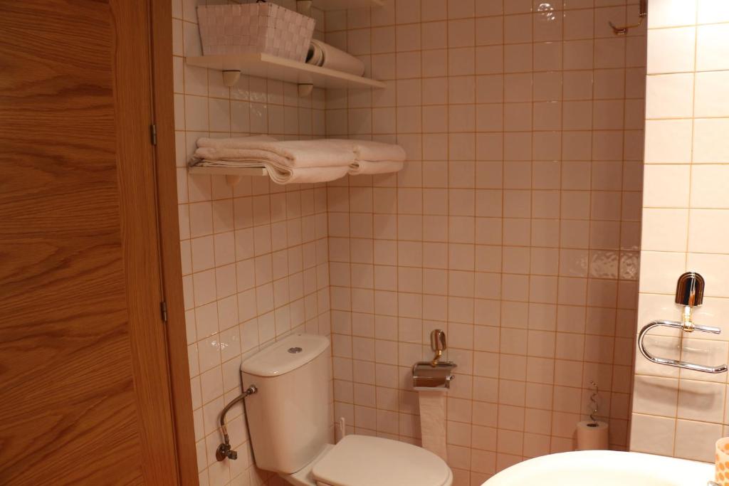 Koupelna v ubytování Apartamento Toletum