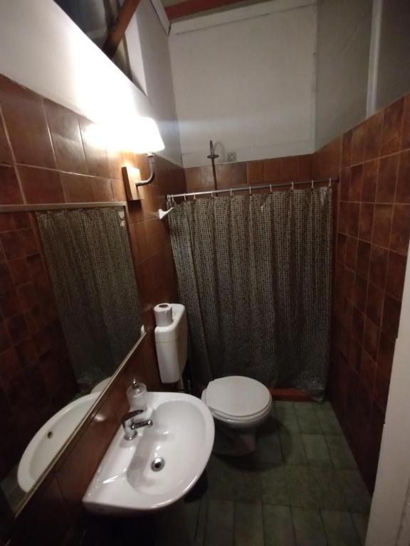 Koupelna v ubytování Habitaciones en Casa Céntrica cerca de todo