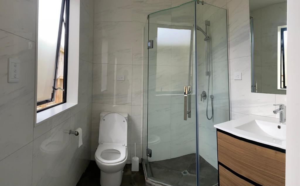 Koupelna v ubytování CozyNest3 -Private entrance and bath