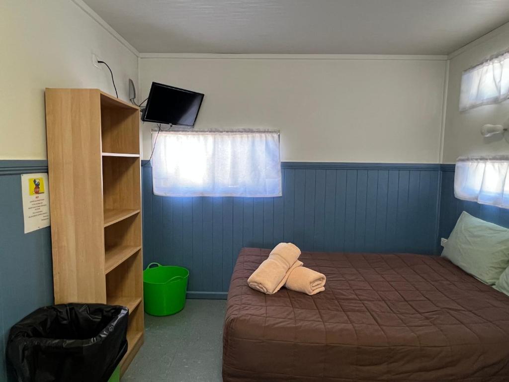 Narrabri Motel and Caravan Park - ペット可キャビン デラックス ツインルーム