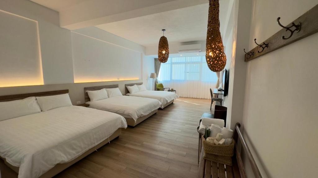 Postel nebo postele na pokoji v ubytování 131 inn