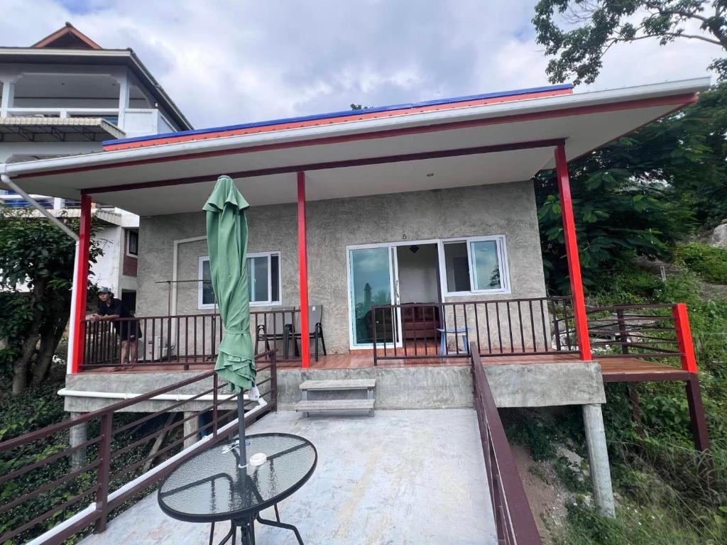 Μπαλκόνι ή βεράντα στο Magic View Apartments Koh Tao
