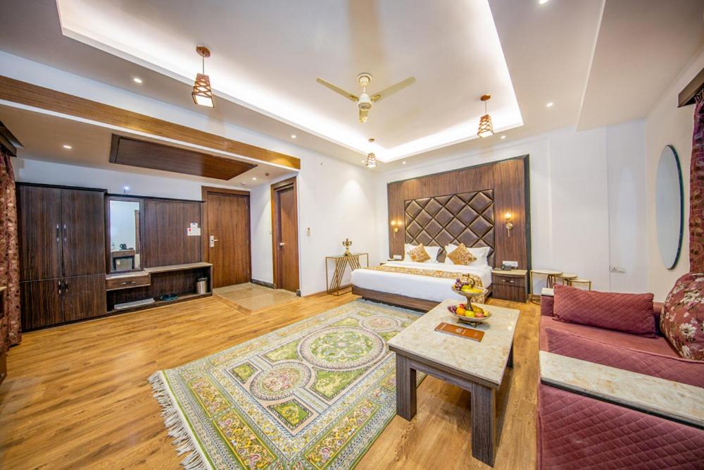 Posezení v ubytování Solar Residency, Srinagar