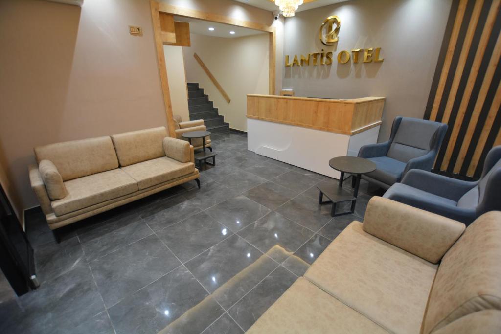 Posezení v ubytování Lantis Otel