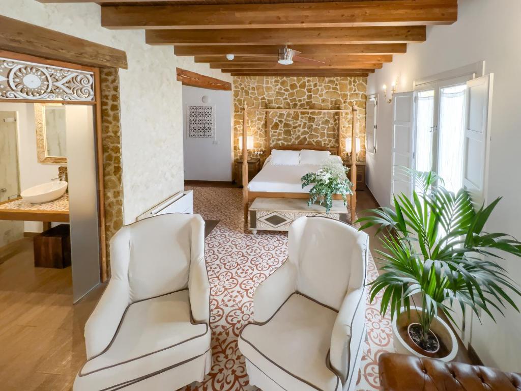 Posezení v ubytování Hotel Argantonio