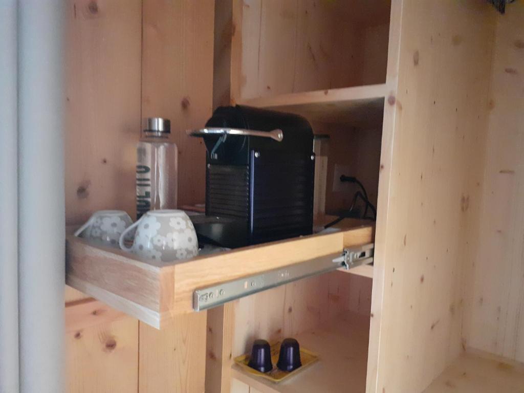 Kuchyň nebo kuchyňský kout v ubytování Les Abeilles