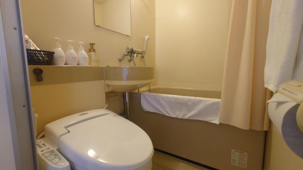 Koupelna v ubytování Select Inn Yaizu Ekimae
