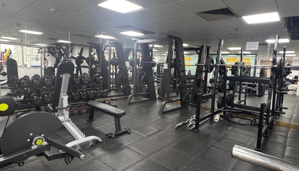 Fitness centrum a/nebo fitness zařízení v ubytování Asia International Hotel Guangdong