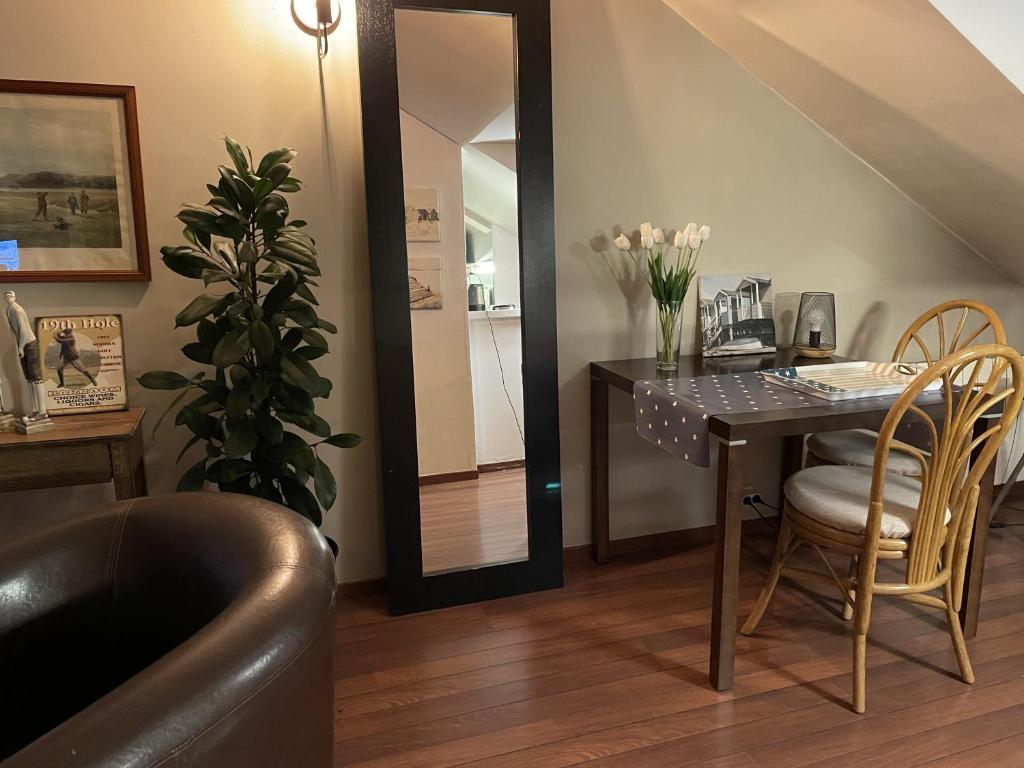 Posezení v ubytování Appartement Newport vue mer