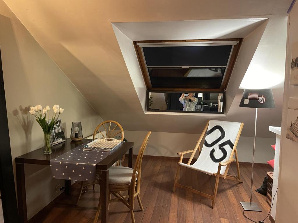 Posezení v ubytování Appartement Newport vue mer