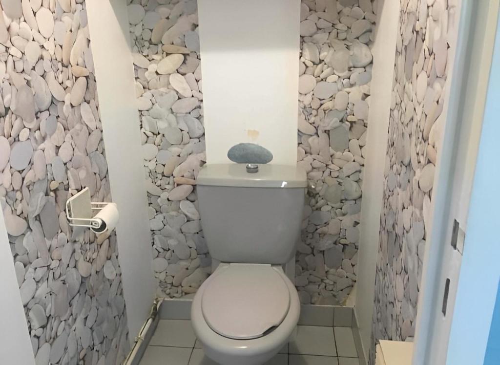 Koupelna v ubytování Appartement Newport vue mer