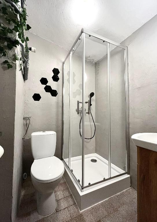 Kúpeľňa v ubytovaní Willa Hektor