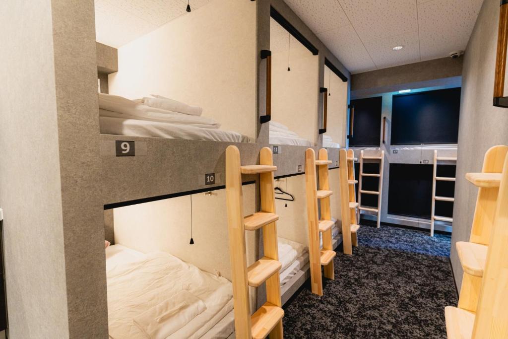 Postel nebo postele na pokoji v ubytování Guesthouse Akasaka