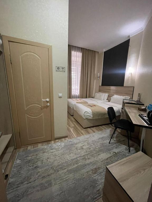 Postel nebo postele na pokoji v ubytování Level