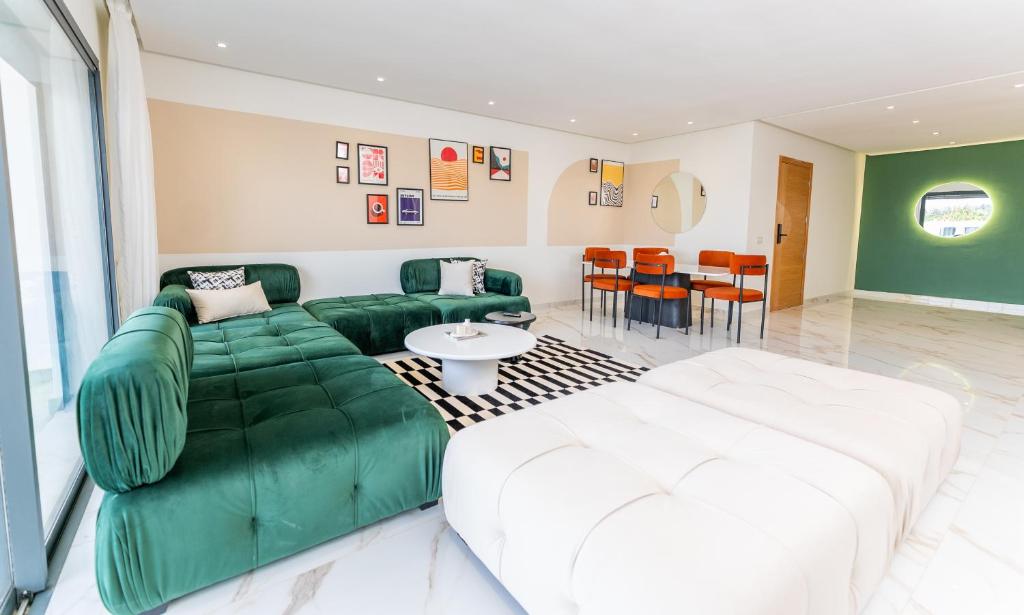 Posezení v ubytování The lodge Residence by Goodmove - Hay Riad