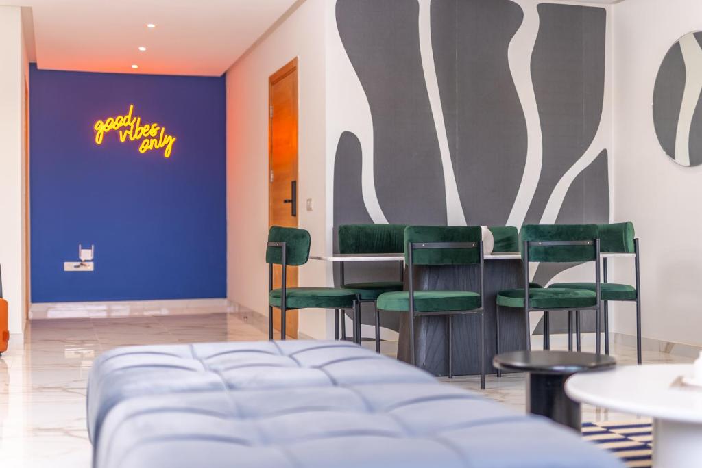 Posezení v ubytování The lodge Residence by Goodmove - Hay Riad