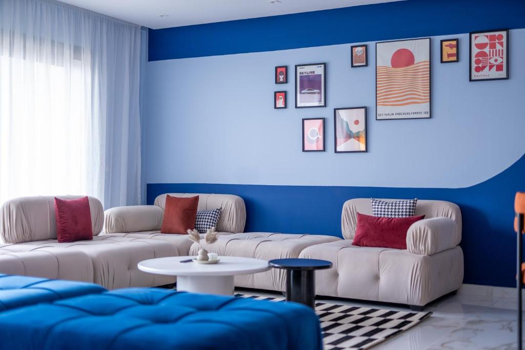 Posezení v ubytování The lodge Residence by Goodmove - Hay Riad