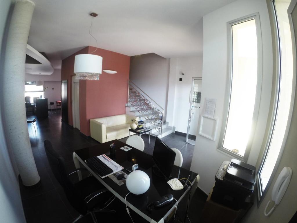 Posezení v ubytování B&B Via Gallipoli