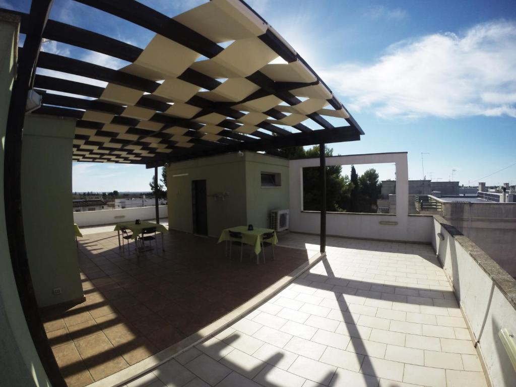 Balkón nebo terasa v ubytování B&B Via Gallipoli