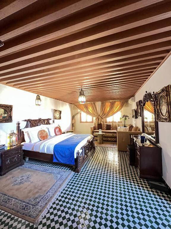 Le Riad Palais d'hotes Suites & Spa Fes - Junior Suite Met Kanaalaanzicht