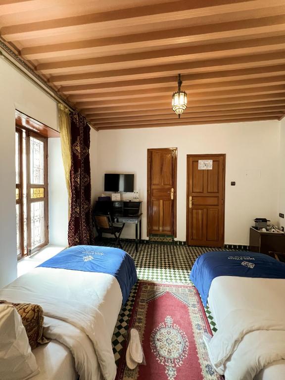 Le Riad Palais d'hotes Suites & Spa Fes - Tweelingzaal Met Bad