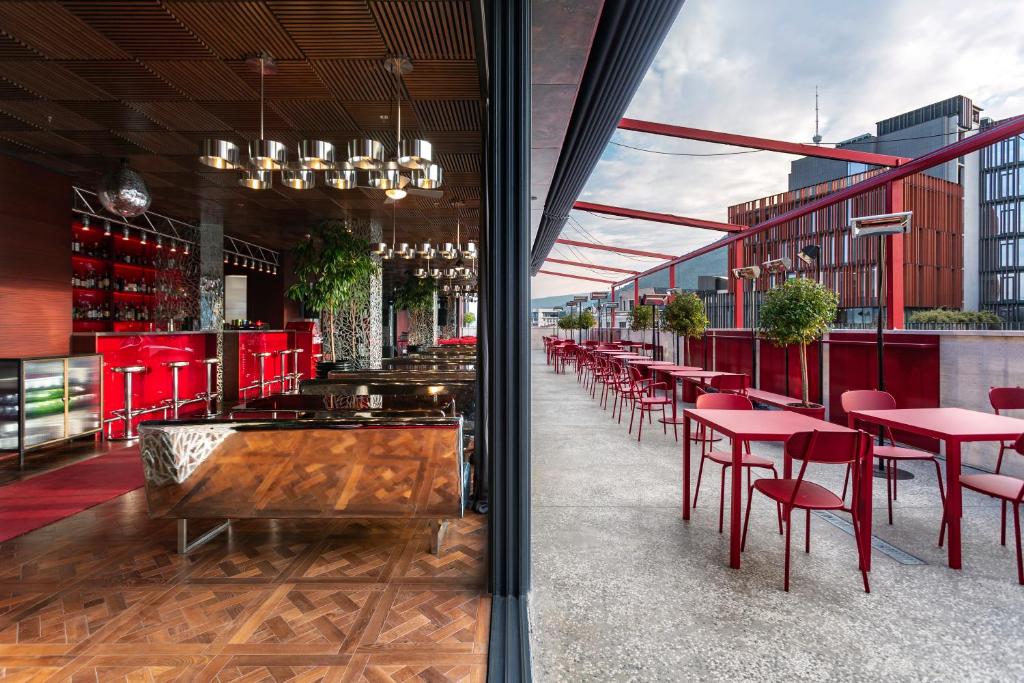 Restaurace v ubytování Hotel Afisha