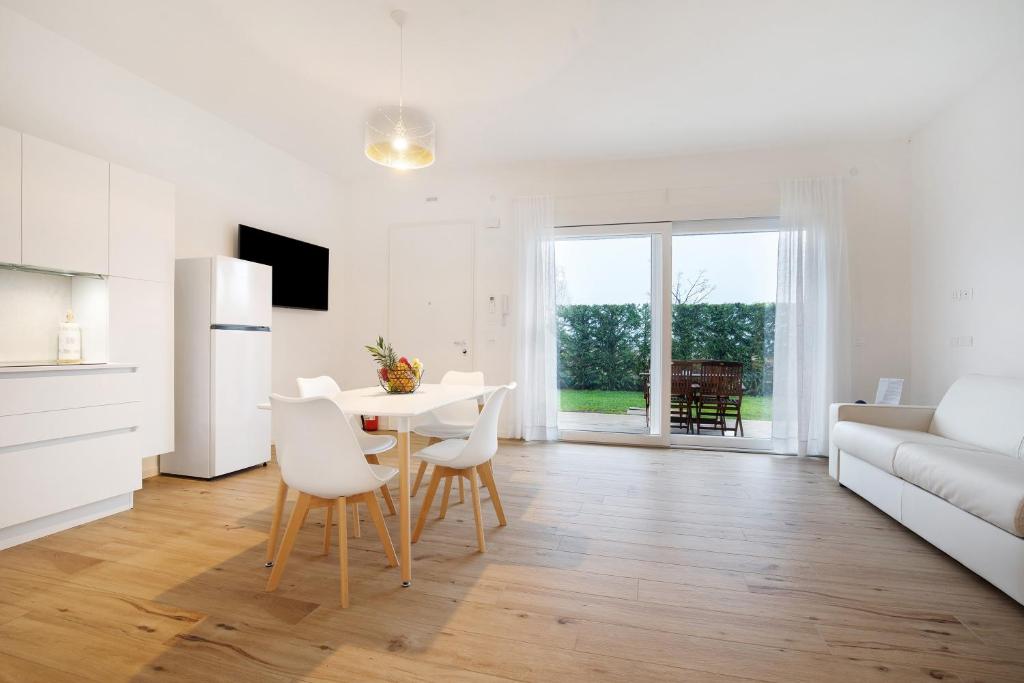 Posezení v ubytování Residence Blumar Jesolo Golf Club