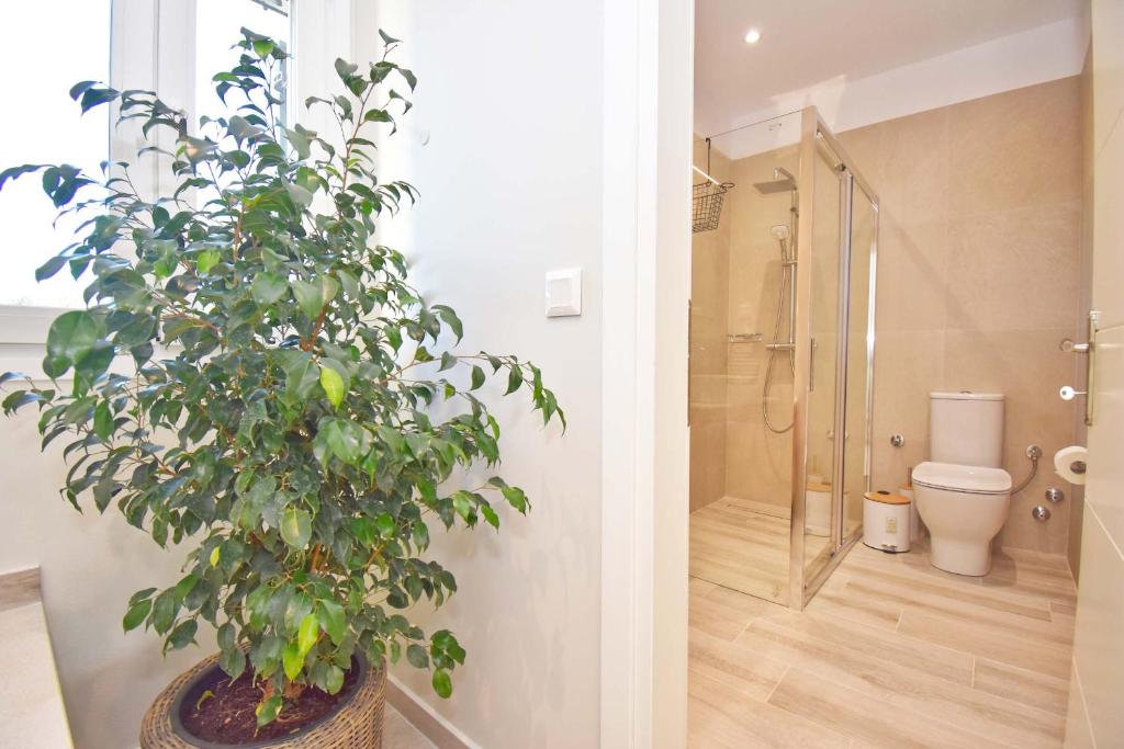 A bathroom at Villa Caesar