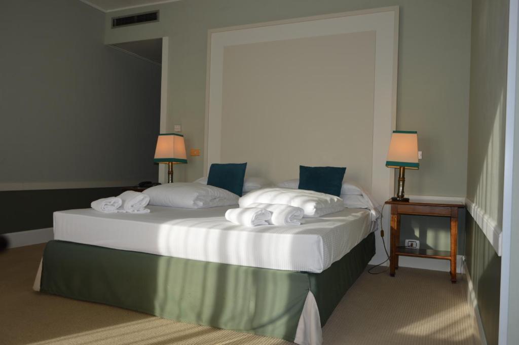 Postel nebo postele na pokoji v ubytování Blue Dream Hotel