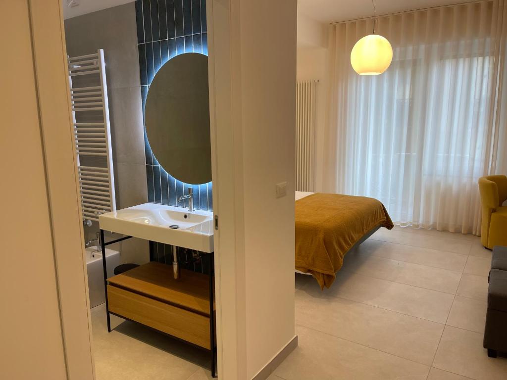 Postel nebo postele na pokoji v ubytování Frangente Home