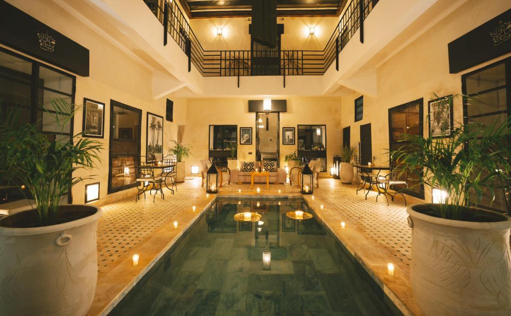 Bassein majutusasutuses Riad Dar Bousga või selle lähedal