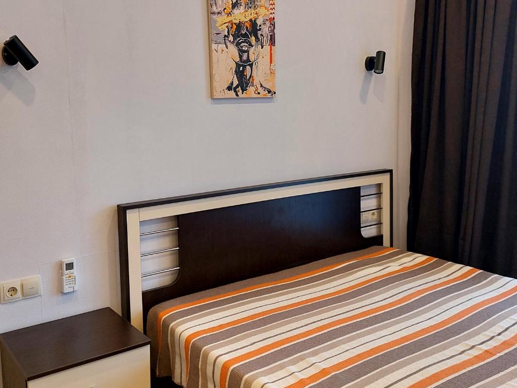 Postel nebo postele na pokoji v ubytování Apartment Vesta Batumi 2