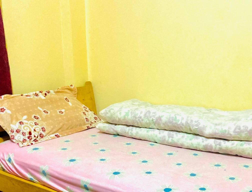Postel nebo postele na pokoji v ubytování Blissful Himalayas Home
