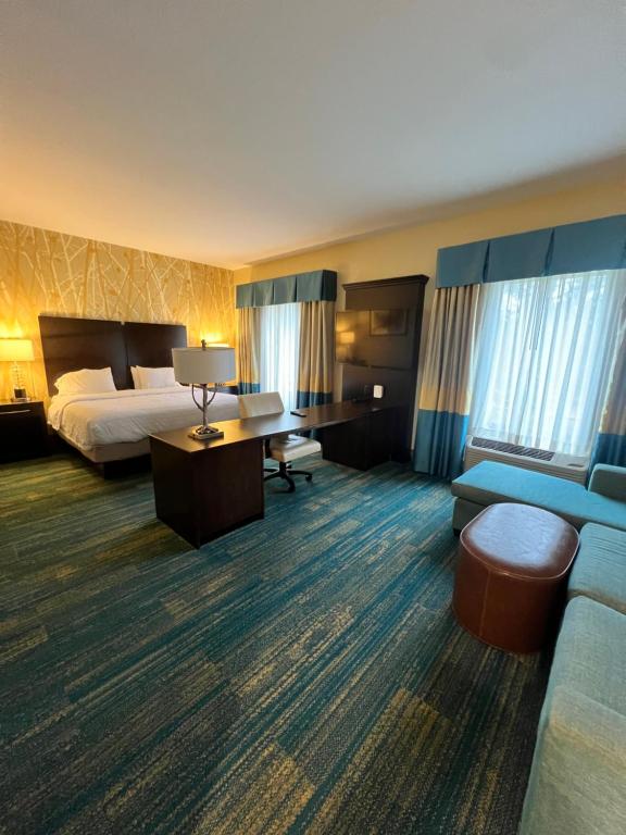 Hampton Inn & Suites Stroudsburg Bartonsville Poconos - King Studio Suite - Non Smoking