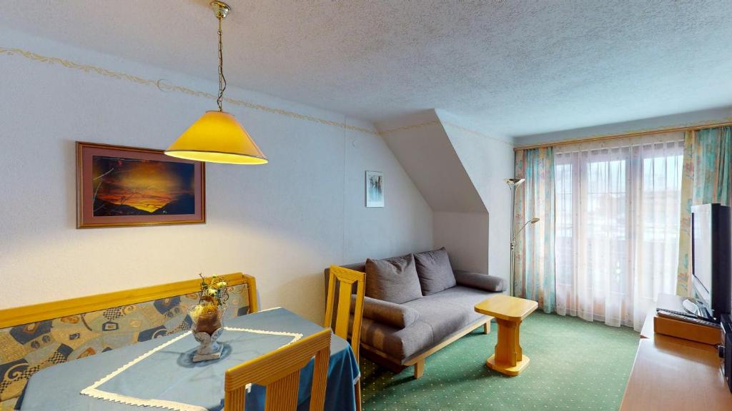 Posezení v ubytování Bräuhaus Appartements