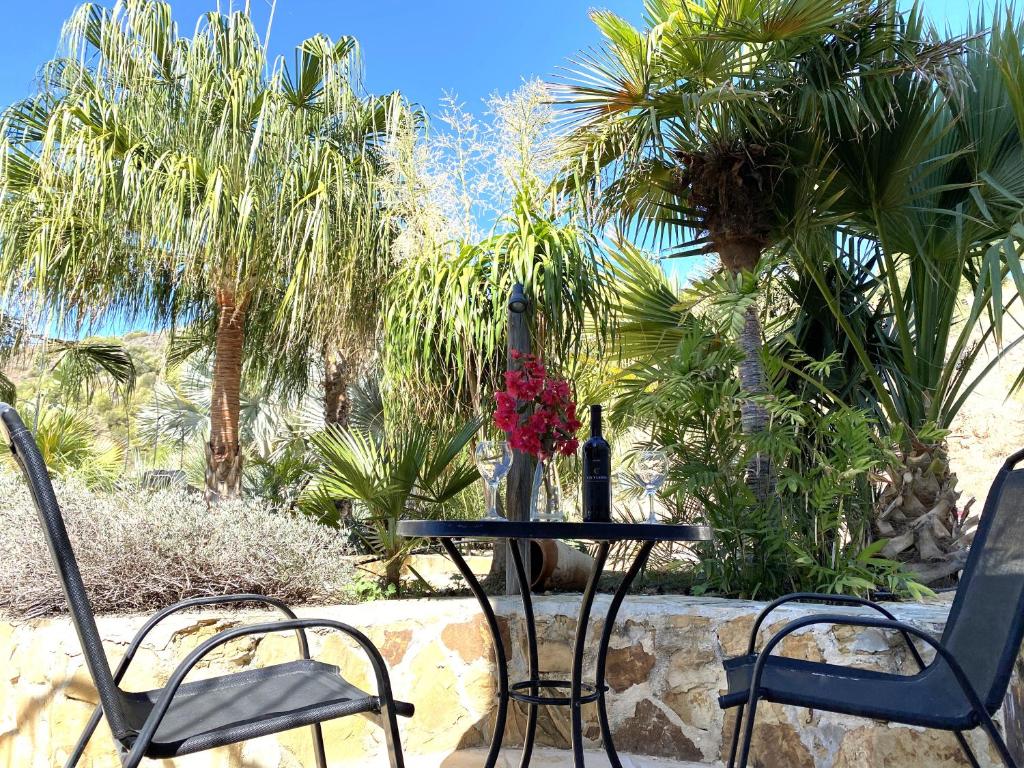 Zahrada ubytování Ground floor apartment, with spectacular pool in rural holiday park FINCA EL MORALEJO