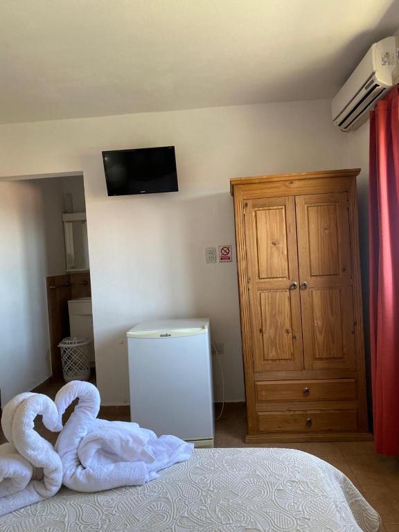 Postel nebo postele na pokoji v ubytování posada