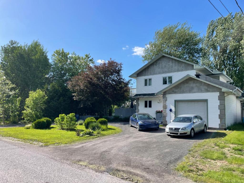 Bygningen som pensionatet ligger i