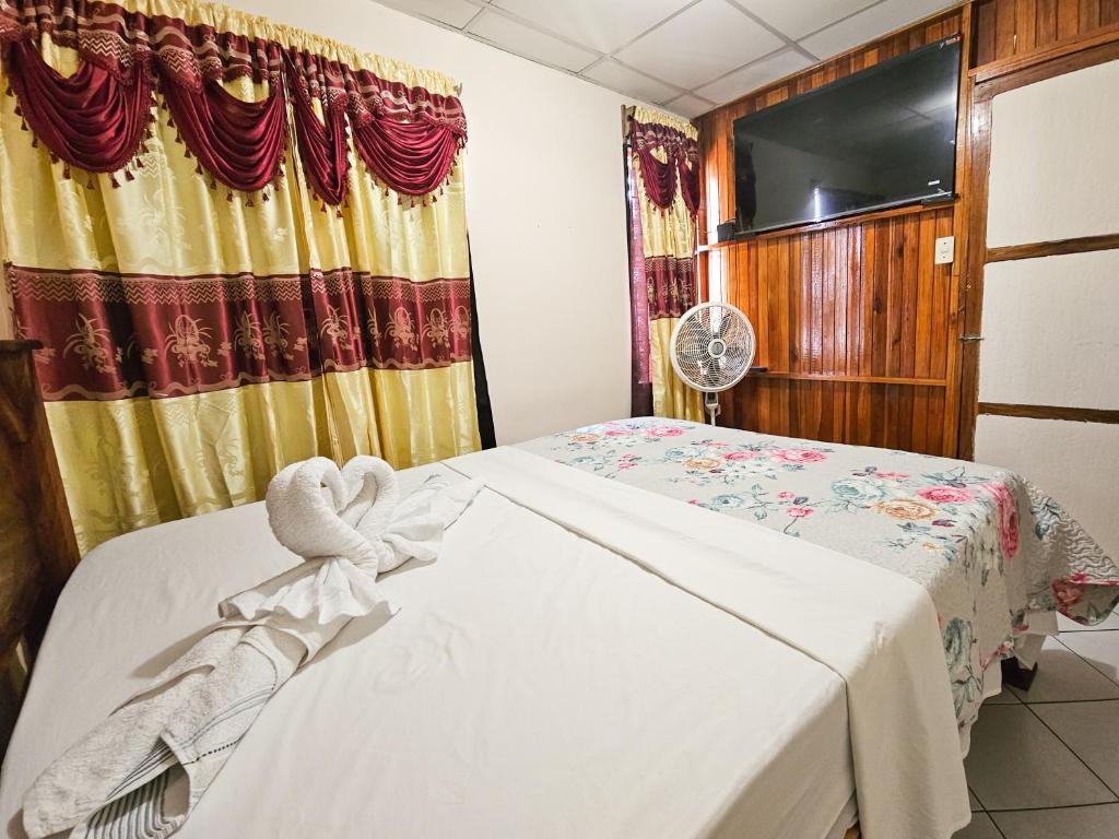 Postel nebo postele na pokoji v ubytování Apartamento Daly 3