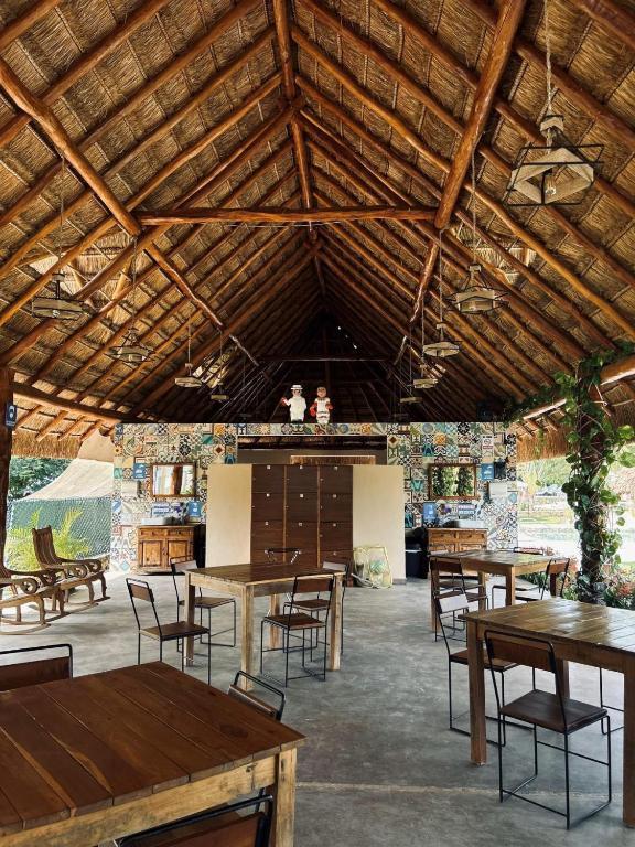 Restaurace v ubytování Hameki