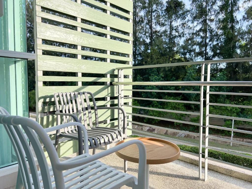 Balkón nebo terasa v ubytování The Kaset, Hua Hin