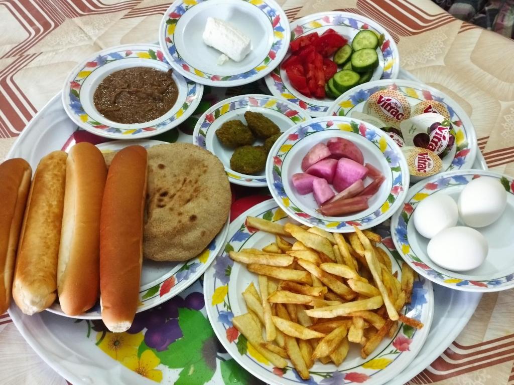 公寓内部或周边提供的食物